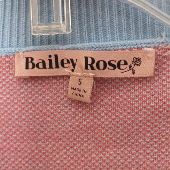 BAILEY ROSE Cropped Floral Cardigan,size S - Picture 2 of 6